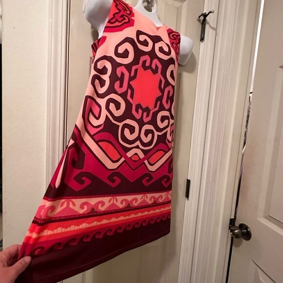 ARYEH various Pinks , dark purple Dress small - Picture 2 of 7